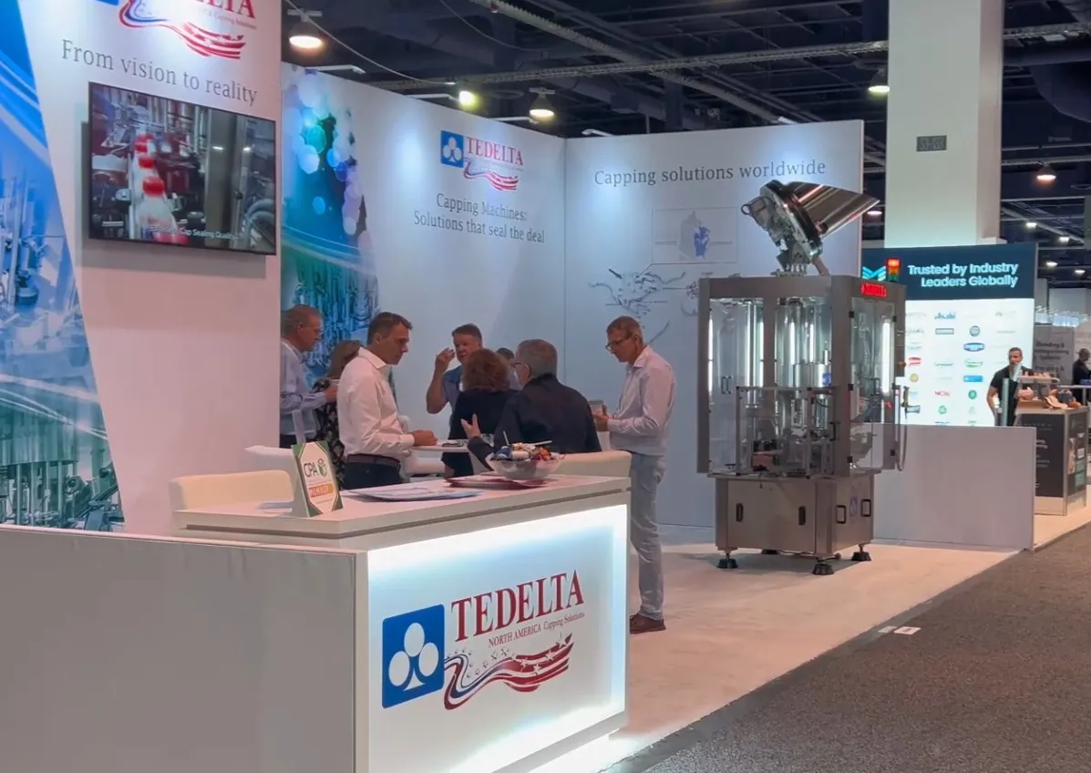 Tedelta Showcases Capping Solutions at PACK EXPO Las Vegas 2025